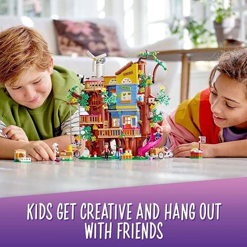 LEGO Friends Friendship Tree House 41703 Set with Mia Mini Doll, Nature Eco Care Educational Toy, Gifts for Kids, Girls and Boys Ages 8 Plus thumbnail 2