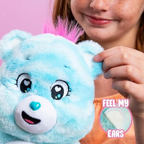 Care Bears - 14" Sweet Serenity Bear - Medium Size Plush, Sensory Toy, Emotional Support Plushie, Ages 4+ thumbnail 2