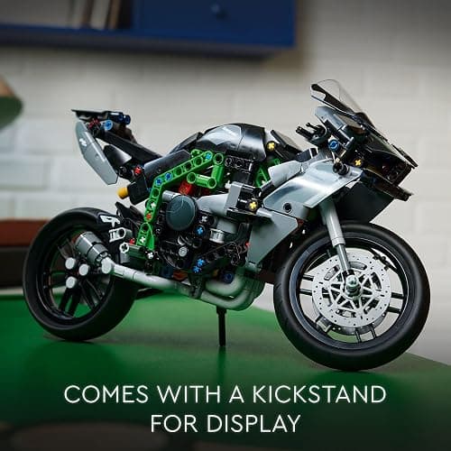 LEGO Technic Kawasaki Ninja H2R Motorcycle Toy - Building Toys for Kids, Boys & Girls, Ages 10+ - Kickstand for Display - Model Kit Birthday Gift - 42170 thumbnail 5