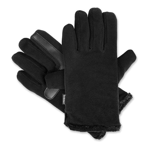 isotoner womens Stretch Fleece Gloves With Microluxe Lining and Smart Touch Technology thumbnail 4