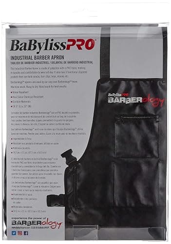 BabylissPRO Barberology Apron - Black thumbnail 3