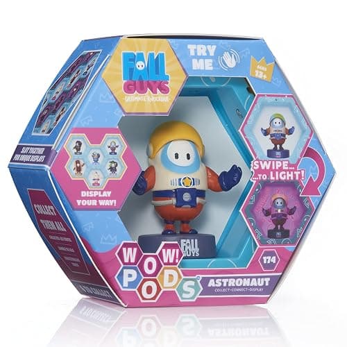 WOW! PODS Fall Guys: Ultimate Knockout - Astronaut Light-up Bobble-Head Figure | Official Merchandise, Collectibles, Toys and Gifts | for Fall Guys Fans - Image 1