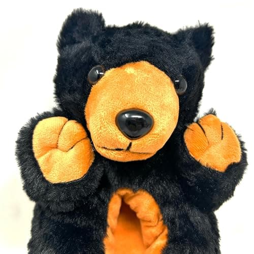 ooohyeah Funny Animal Hug Plush Slippers for Women, Novelty Cute Cozy Warm Slippers with Non-Slip Grips thumbnail 4