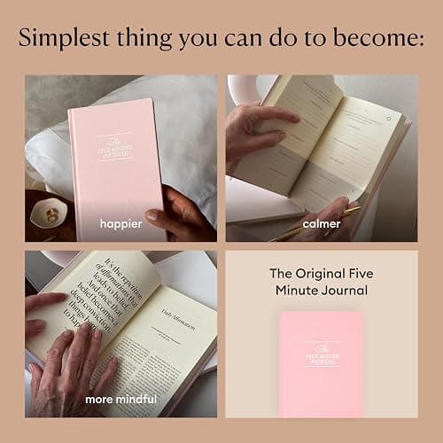 Intelligent Change: The Five Minute Journal - Daily Gratitude Journal for Happiness, Mindfulness, and Reflection - Undated Life Planner thumbnail 5