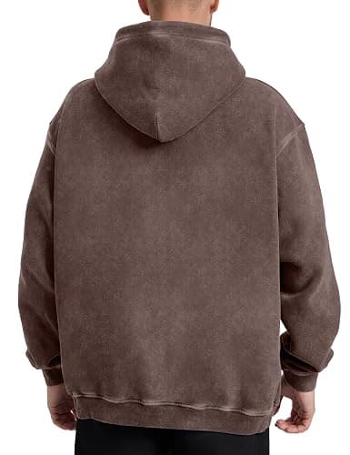 Brown Acid Wash Hoodie thumbnail 3