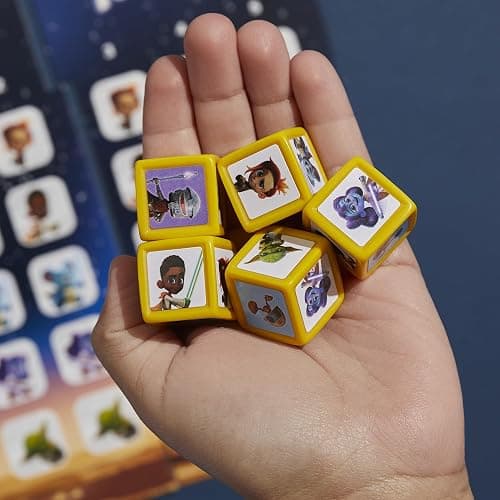 Hasbro Gaming Yahtzee Jr. Star War: Young Jedi Adventures Edition Board Game for Kids | Ages 4+ | 2-4 Players | Counting and Matching Games for Preschoolers thumbnail 8