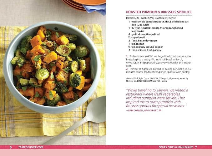 Taste of Home Pumpkin Mini Binder: 101 Fall Recipes for Desserts, Soups, and More (TOH Mini Binder) thumbnail 4