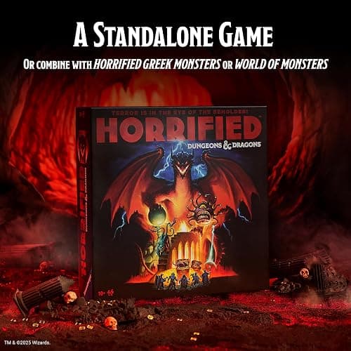 Ravensburger Horrified Games – Dungeons & Dragons – Strategy Board Game – Boost Critical Thinking & Teamwork – Cooperative Gameplay – Unique Monster Challenges – 1 to 5 Players – Adults & Kids 10+ thumbnail 2
