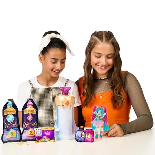 Magic Mixies Amber Dragon. Magically Reveal a 6.5" Pixling Doll Inside a Potion Bottle. Mix a Magic Potion to Create Your Pixling thumbnail 2