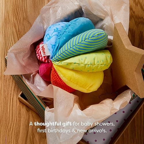 HABA Baby Balls - Machine Washable Baby Sensory Toys - Ideal Baby Toy for Teething, Tummy Time Toys for Ages 6 Months & up thumbnail 6