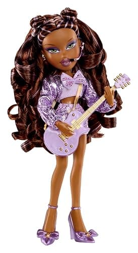 Bratz Pop Starz Sasha Fashion Doll with Accessories and Charm thumbnail 13