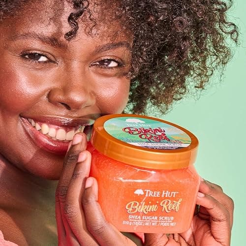 Tree Hut Reef Shea Sugar Scrub Bikini, 470 ml, ultra-feuchtigkeitsspendend und peelingend für die Pflege der essentiellen Körperpflege thumbnail 8