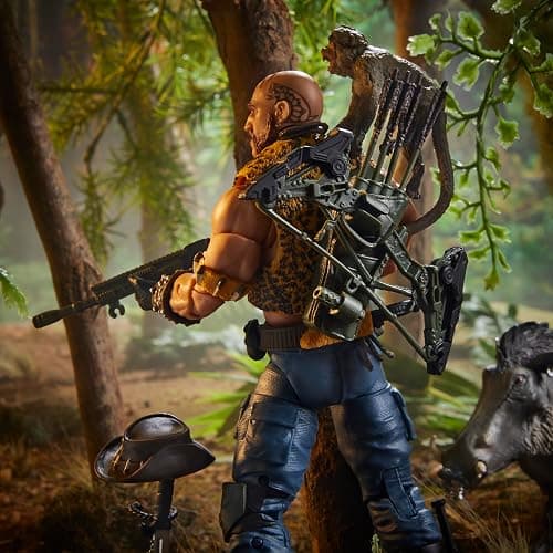 G.I. Joe Classified Series #125, Dreadnok Gnawgahyde and Pets Porkbelly & Yobbo, Collectible 6-Inch Action Figure with 16 Accessories | G.I. Joe Classified 6 Inch Action Figure Deluxe - Dreadnok Gnawgahyde with Porkbelly & Yobbo #125 thumbnail 6
