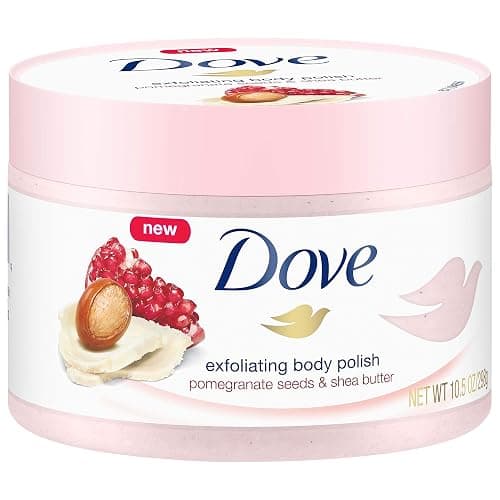 Dove Exfoliating Body Polish Scrub For Silky, Soft Skin Pomegranate & Shea Butter Body Scrub Exfoliates and Provides Lasting Nourishment 10.5 oz thumbnail 13