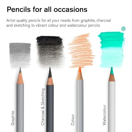 Winsor & Newton Studio Collection Artist Pencils, Watercolor Pencils, Set of 24 thumbnail 8