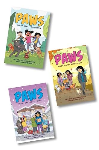 PAWS: Best Friends Fur-Ever Boxed Set (Books 1-3): Gabby Gets It Together, Mindy Makes Some Space, Priya Puts Herself First (A Graphic Novel Boxed Set) thumbnail 2