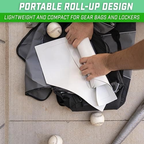 GoSports Baseball & Softball 5 Piece Base Set - Rubber Field Bases for Kids & Adults thumbnail 4