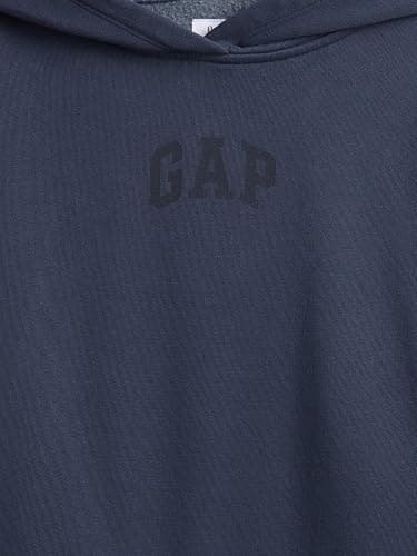 GAP Girls' Hi-lo Logo Pullover Hoodie thumbnail 3
