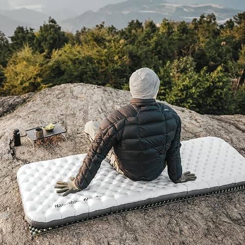Naturehike 20oz Ultralight Sleeping Pad with Sidewalls, Insulated Inflatable Sleeping Pad 6.5R, Lightweight Sleeping Mat for Camping, Hiking, Backpacking, 10cm Thickened thumbnail 7