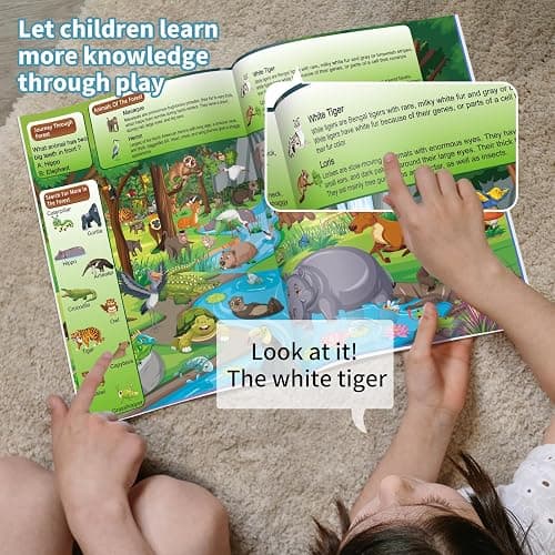 Elfew 4 Pack Brain Games Activity Book for Kids Ages 4-8 8-12,Kids Games Search and Find Books for Car Game Road Trip Airplane Activities thumbnail 3