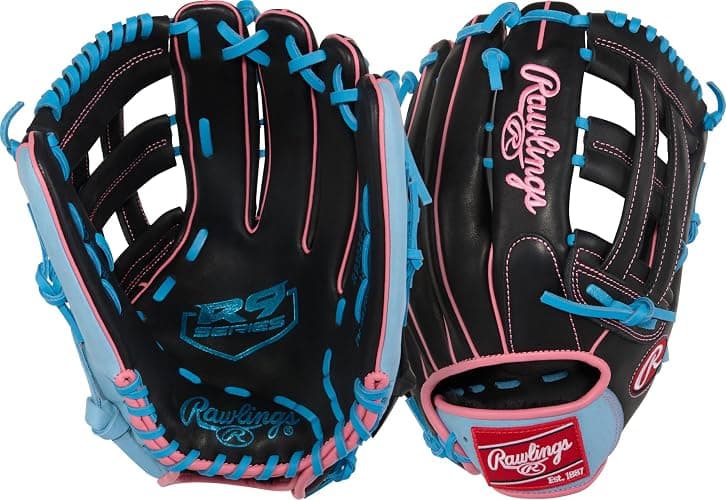 Rawlings | R9 Series Baseball Glove | Sizes 11.5" - 12.75" | Multiple Styles - Image 1