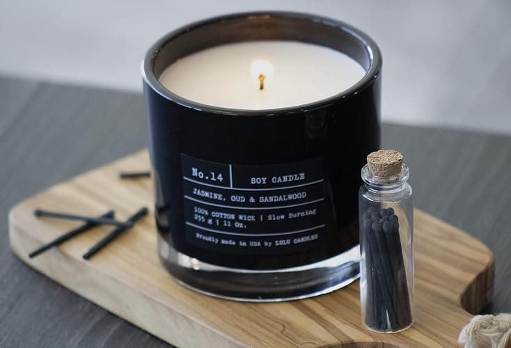 Lulu Candles | Espresso Bean | Luxury Scented Soy Jar Candle | Hand Poured in The USA | Highly Scented & Long Lasting,11 Oz. - Espresso Bean - 11 Oz. thumbnail 2