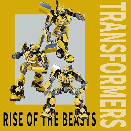 YOLOPARK Bumblebee Transformers Toy Rise of The Beasts Action Figure,Highly Articulated 6.5 Inch Transformer Toys for Boys Girls 8 Years Old and Up,No Converting Bumblebee Model Kit thumbnail 4