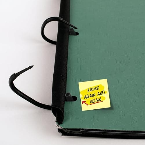 Five Star Flex Refillable Notebook + Study App, College Ruled Paper and 1 Inch TechLock Ring Binder with Pockets, Tabs and Dividers, 200 Sheet Capacity, Seaglass Green (293280AQ8) thumbnail 6