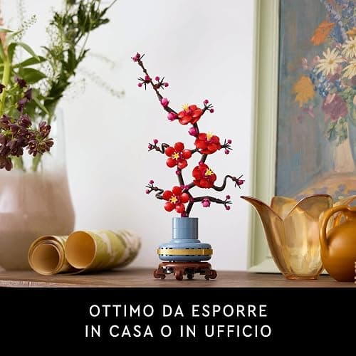LEGO Botanicals Albicocco Giapponese - Fiore Finto Artificiale da Costruire per Adulti, Decorazione Floreale per Casa dalla Collezione Botanica, Idea Regalo per Donna o Uomo - 10369 thumbnail 8
