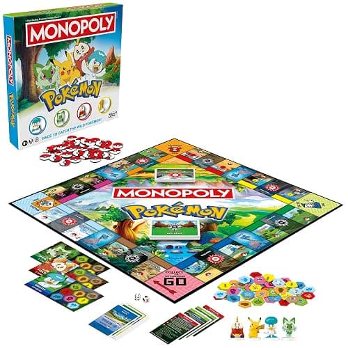 Monopoly Pokémon Edition Board Game | Ages 8 and Up | 2 to 4 Players | Kids Games for Pokémon Fans | Fun Family Games| 45 Mins. Avg. thumbnail 16