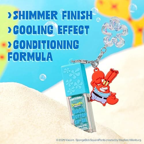 wet n wild Spongebob Bikini Bottom Cooling Lip Oil - Thar She Blows thumbnail 2