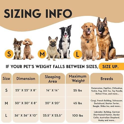 PetJett Calming Dog Bed Medium Size Dog - 30'' Donut Bed, Anti-Slip & Washable Super Soft Fluffy Plush Round Bed, Anti-Anxiety Premium Comfort Pet Bed, Fits Dogs up to 45 lbs - Dark Grey thumbnail 5