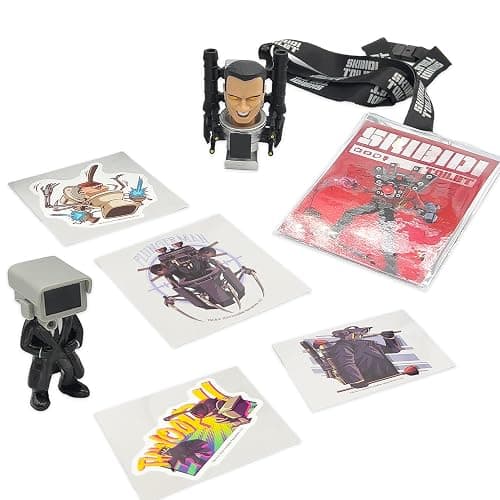 SKIBIDI Toilet Mystery Toilet Mystery Toilet with Surprise Toys to Discover Inside, Officially Licensed Toilet Merch thumbnail 9