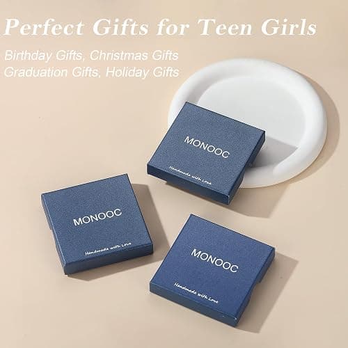 MONOOC Valentines Gifts for Kids Her Girls - Horse Necklace Gifts for Girls Horse Jewelry Necklaces Heart Initial Necklace Valentines Gift for Kids Her Teen Girl Women thumbnail 9