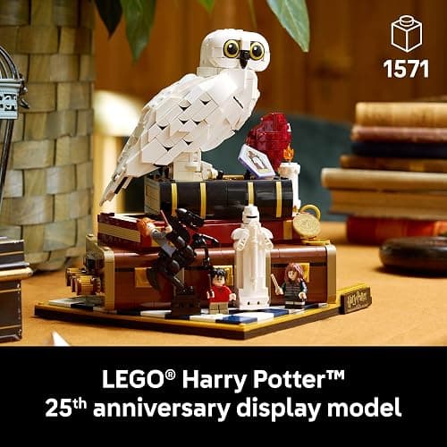 LEGO Harry Potter Sorcerer’s Stone – Collectors’ Edition Building Set for Adults - DIY Craft Kit for Women & Men, Ages 18+ - Buildable Hedwig & 3 Minifigures - Gift Idea for Birthdays - 76466 thumbnail 2