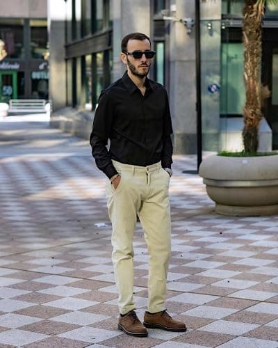 COOFANDY Men's Shirt Long Sleeve Button Down Non-Iron Casual Shirts Business Casual Regular Fit Plain Shirts thumbnail 3
