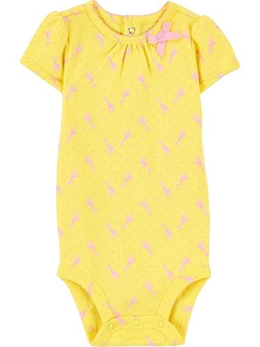 Simple Joys by Carter's Baby-Girls 6-Pack Short-Sleeve Bodysuit thumbnail 3