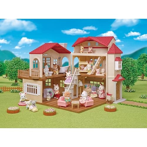 Calico Critters - Red Roof Home - Country Home - 2026 Gift Set Edition Dollhouse – Kids Pretend Play House, Miniature Home Playset with Furniture & Accessories, Ages 3+ thumbnail 2