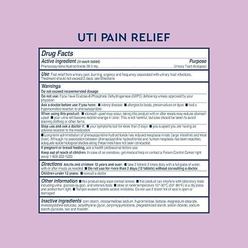 Uqora UTI Emergency Kit - Comes with 2 Urinary Tract Infection Test Strips, 12 UTI Pain Relief Tablets & 12 Infection Control Tablets - Urinary Tract Support - Maximum Strength thumbnail 3