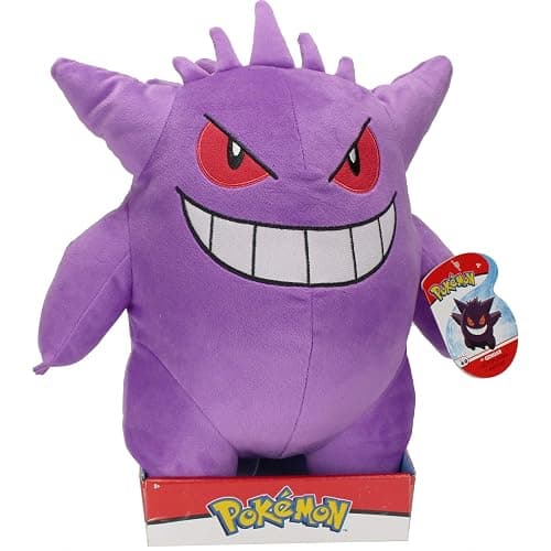 Pokémon Gengar Plush Stuffed Animal Toy - Large 12" - Ages 2+ thumbnail 6