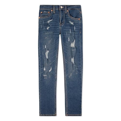 Levi's Boys' 510 Skinny Fit Destructed Jeans - Image 1