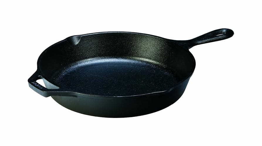 Lodge Seasoned Cast Iron Skillet - PFAS-Free, Non-Toxic Cookware - Use with an Oven, Stove, Grill, or Campfire - Naturally Non-Stick & Oven Safe - 10.25 Inches thumbnail 4