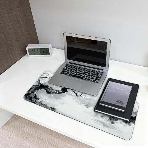 Gaming Mouse Pad with Anti-Slip Rubber Base, Extended Large Computer Mouse Mat with Stitched Edges, Long XL Anime Mousepad for Laptop and Keyboard, 31.5 x 11.8 inch (Japanese Cherry Blossom) thumbnail 6