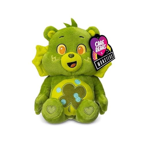Care Bears Universal Monsters 9" Fun Size Plush - Good Luck Bear as Creature from The Black Lagoon - Soft, Huggable Plushie, Stuffed Animal for Girls and Boys, Ages 4+ - Image 1