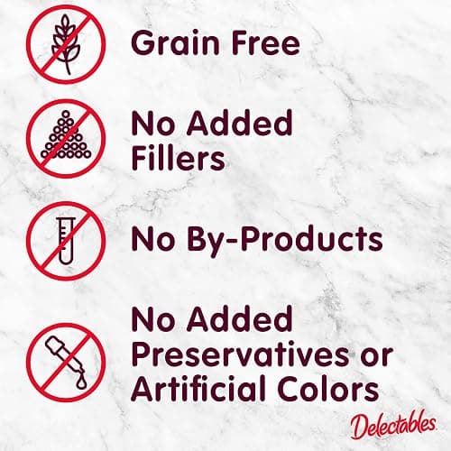 Hartz Delectables Squeeze Up Variety Pack, Creamy Squeezable Puree, Lickable Wet Cat Treats, Grain Free, No Added Fillers, No by-Products, No Added Preservatives, 0.5 Ounces Tube, 48 Tubes Total thumbnail 3