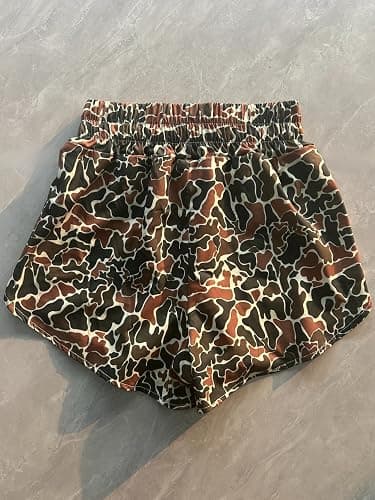 RICHTRUE Camo Boxer Shorts Women Cute Graphic Y2k Shorts Colorful Summer Bottoms 2025 Trendy thumbnail 7