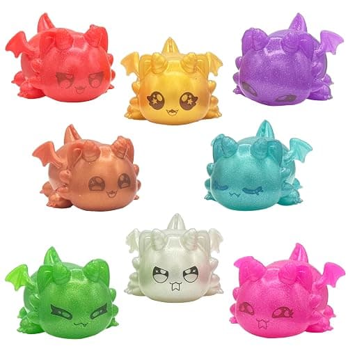 Aphmau MeeMeow Mystery Squishy Figures; Series 4 – Dragons, Blind Box, 1 of 8 Possible Dragon MeeMeows, Official Aphmau Merch thumbnail 4
