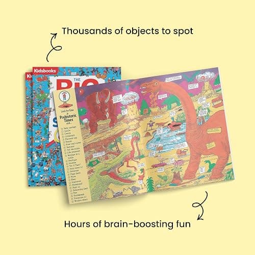 The Big Book of Search & Find - Fun Hidden Object Game for Kids | Boosts Focus & Observation Skills | Engaging Brain-Training Activity Book thumbnail 12