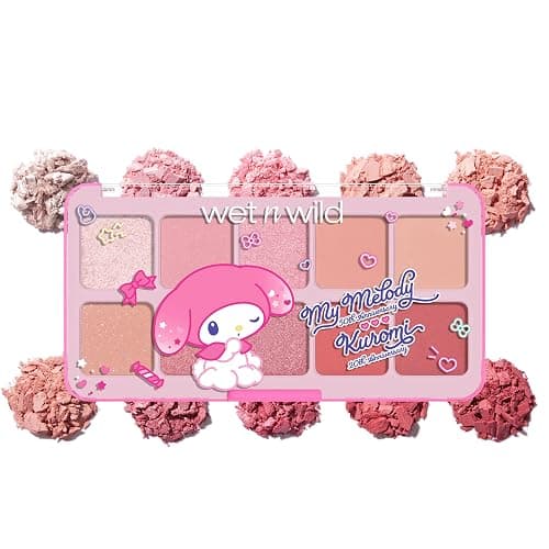wet n wild My Melody and Kuromi Eye & Face Palette - Cozy Cuteness - Image 1