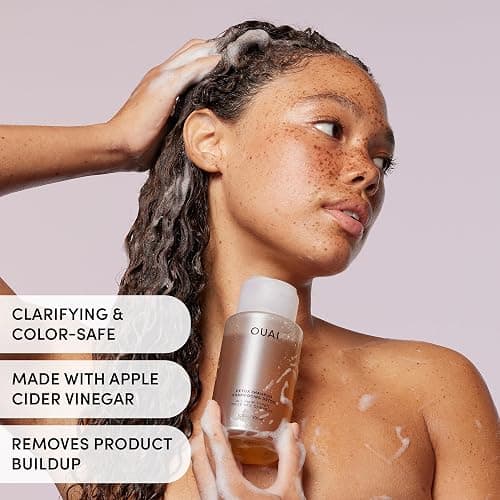 OUAI Detox Shampoo & Thick Hair Conditioner Bundle | Clarifying Shampoo for Build Up, Dirt, Oil, Product and Hard Water & Moisturizing Conditioner for Thick Hair (2 Count) thumbnail 5